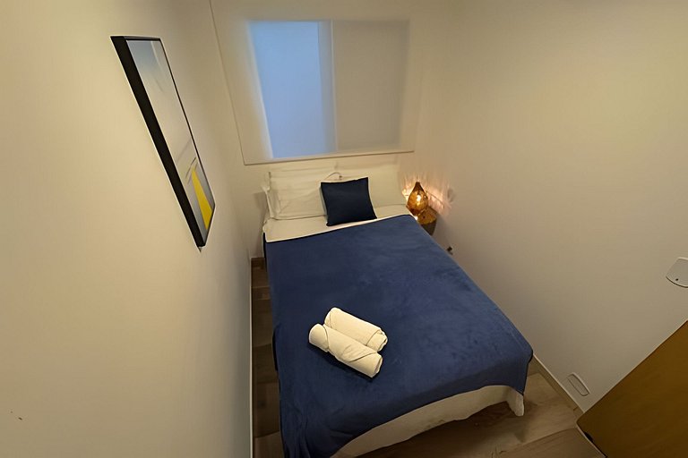 Casa com ar condicionado com rede.