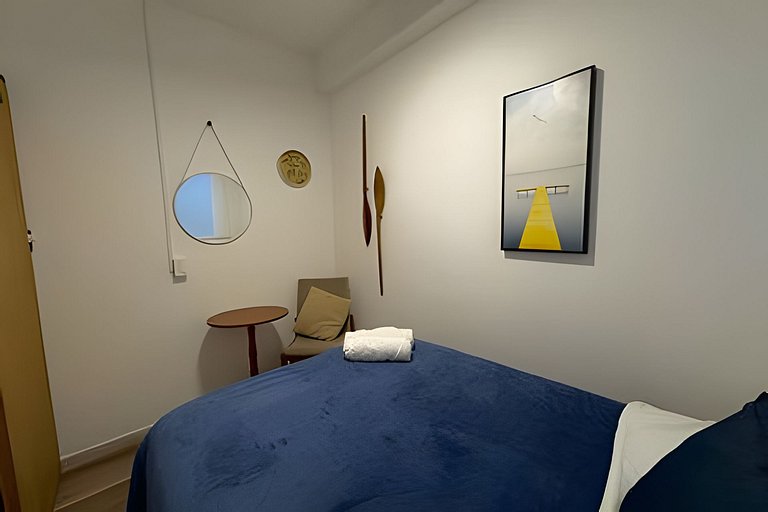 Casa com ar condicionado com rede.